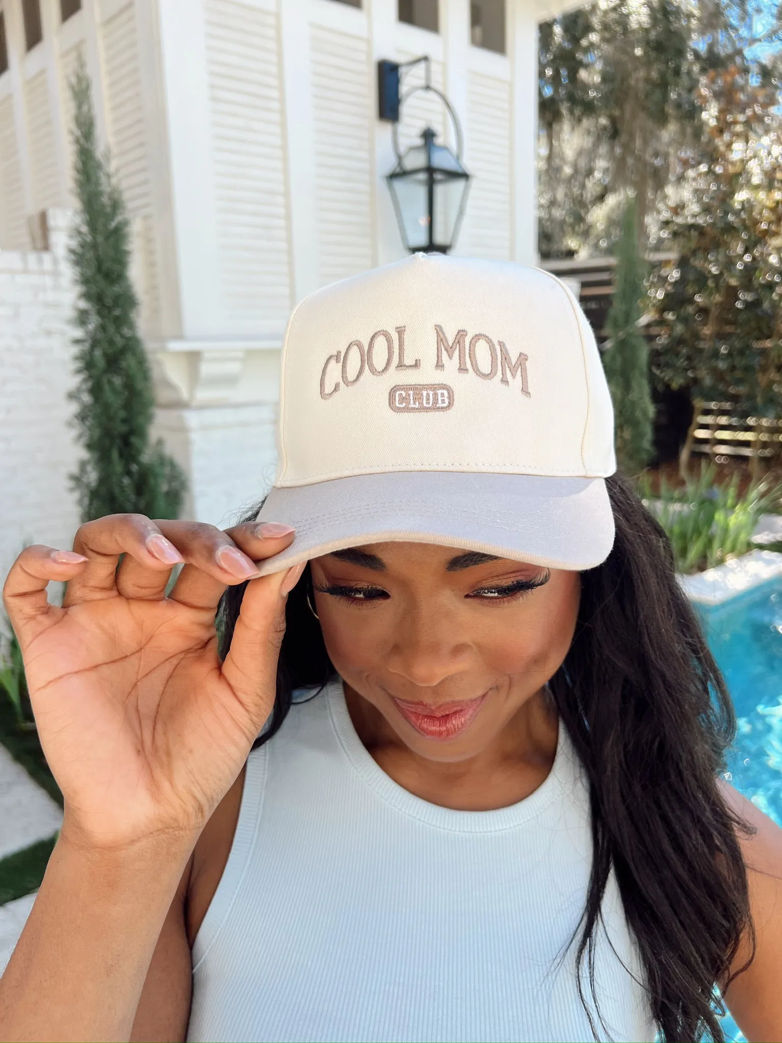 "Cool Mom Club" Trucker Hat sold by Bella Rose boutique product image thumbnail 2