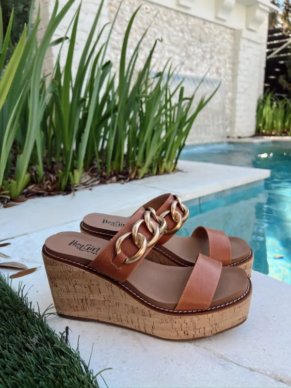 On Vacay  Wedge sold by Bella Rose boutique