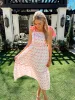 Romance That Wows Midi Dress sold by Bella Rose boutique
