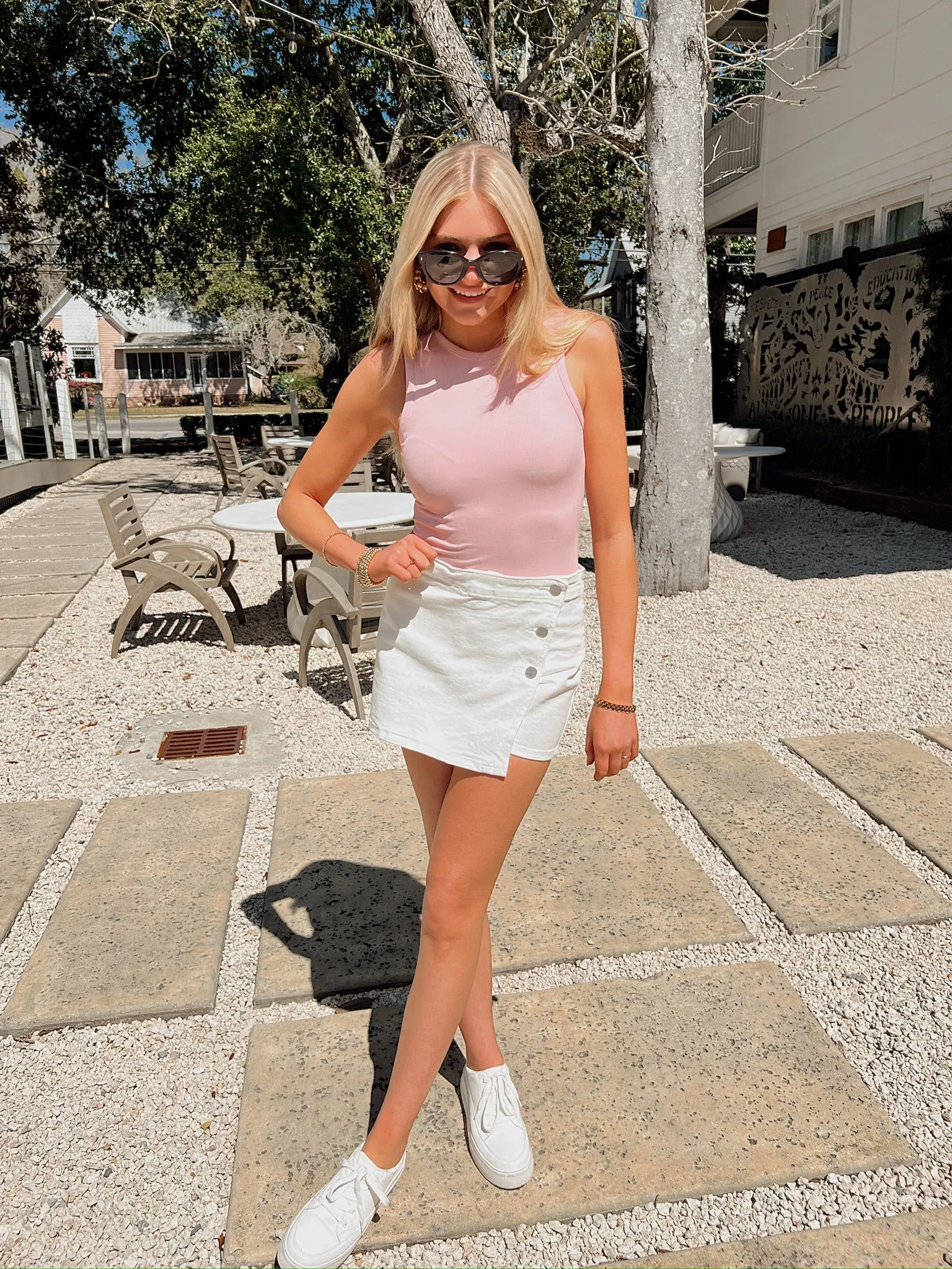 The Journey Continues High Rise Skort sold by Bella Rose boutique product image thumbnail 2