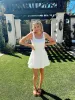 Strike A Cord Mini Dress sold by Bella Rose boutique