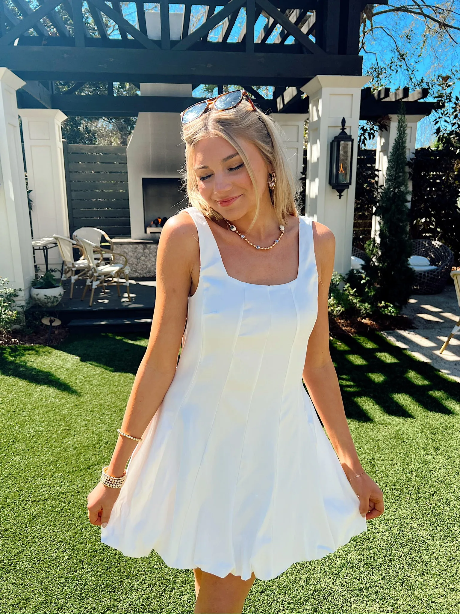 Strike A Cord Mini Dress sold by Bella Rose boutique