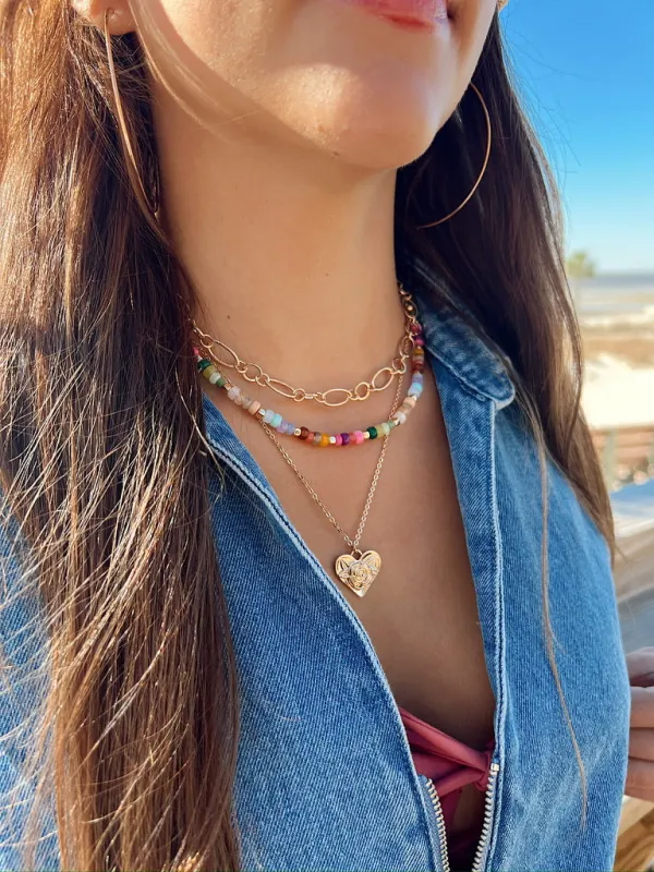 In My Dreams Layered Necklace sold by Bella Rose boutique