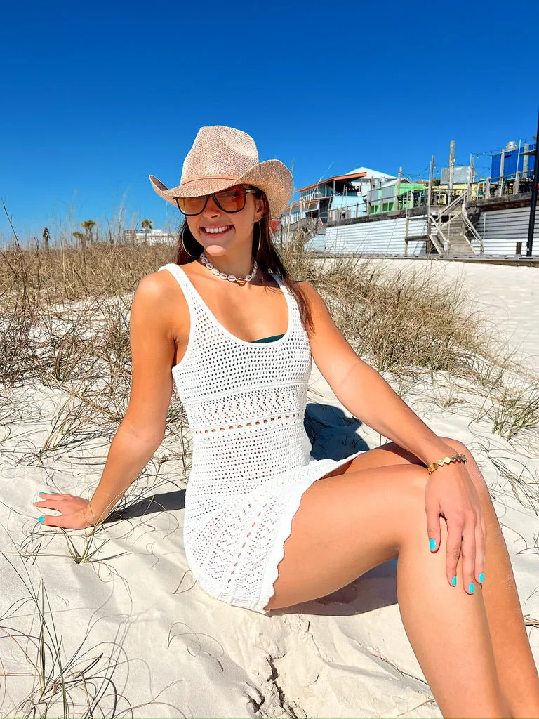 Playful Spirit Crochet Dress sold by Bella Rose boutique product image thumbnail 4