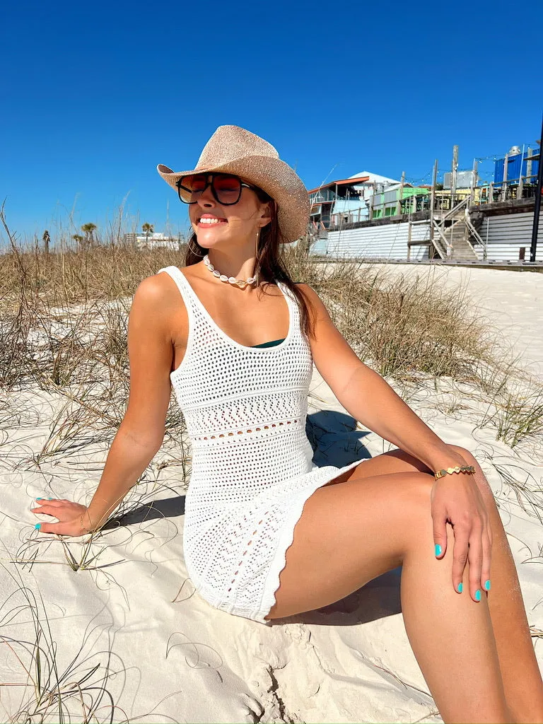 Playful Spirit Crochet Dress sold by Bella Rose boutique product image thumbnail 5