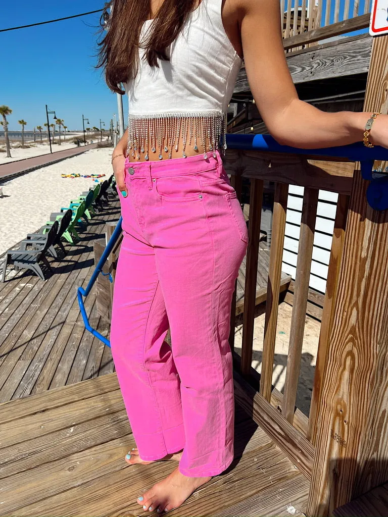 Easy Does It Wide Leg Jeans sold by Bella Rose boutique product image thumbnail 3