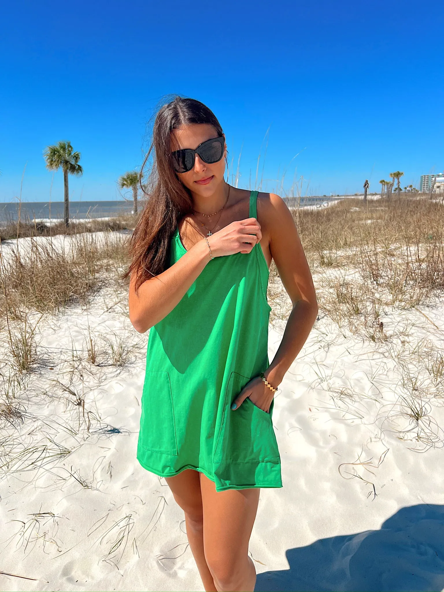 Sun-Kissed Serenity Mini Dress sold by Bella Rose boutique product image thumbnail 5