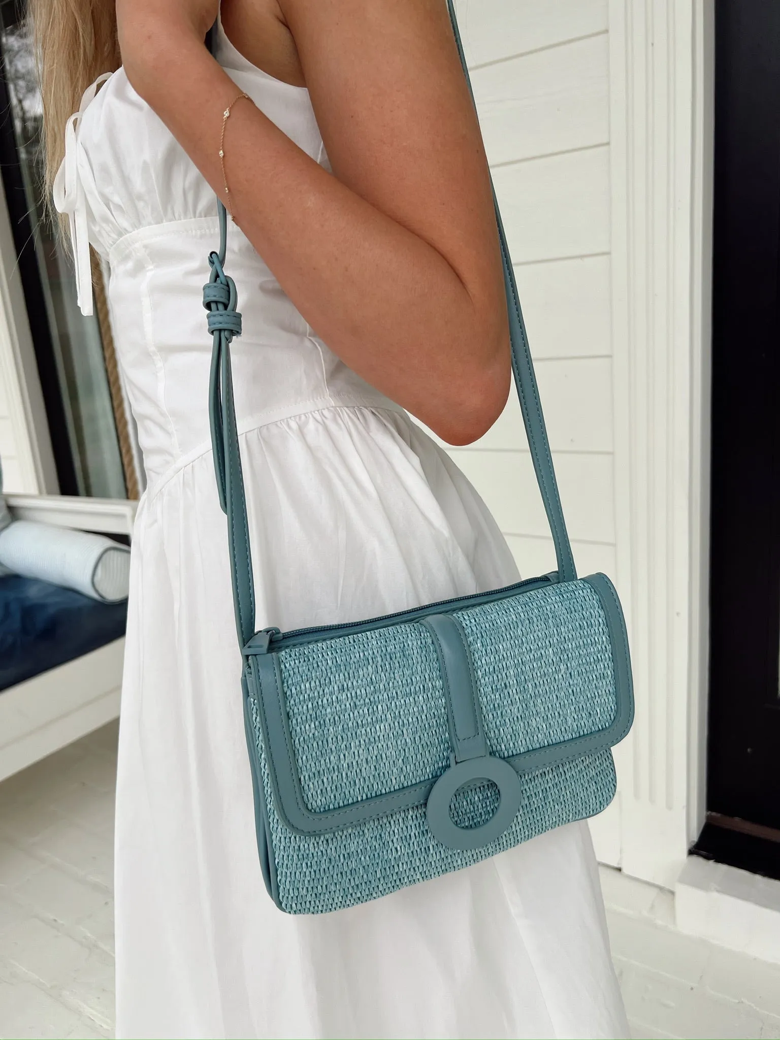 Let's Go Out Later Crossbody Bag sold by Bella Rose boutique