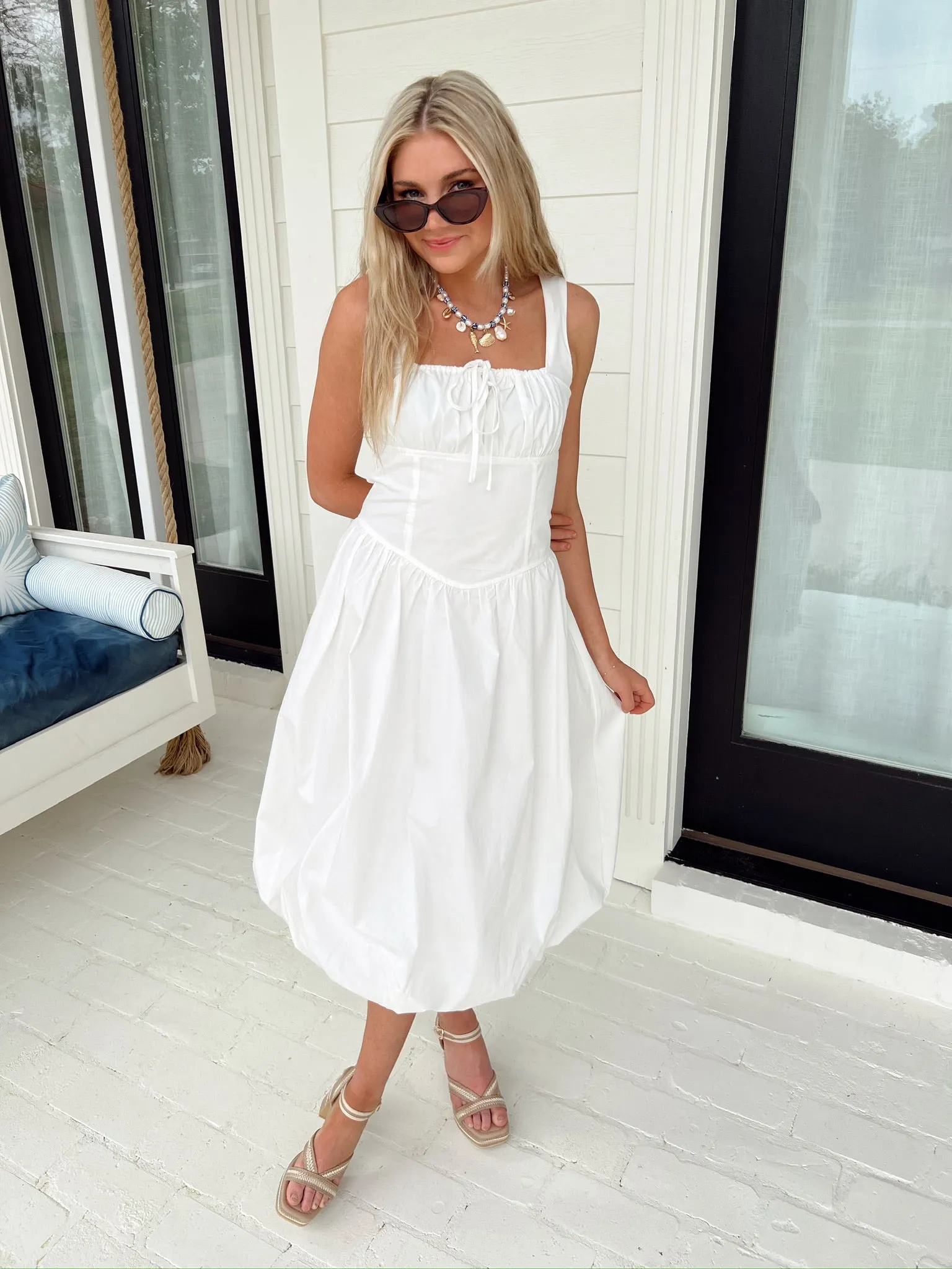 Bubbly Beauty Midi Dress sold by Bella Rose boutique product image thumbnail 4