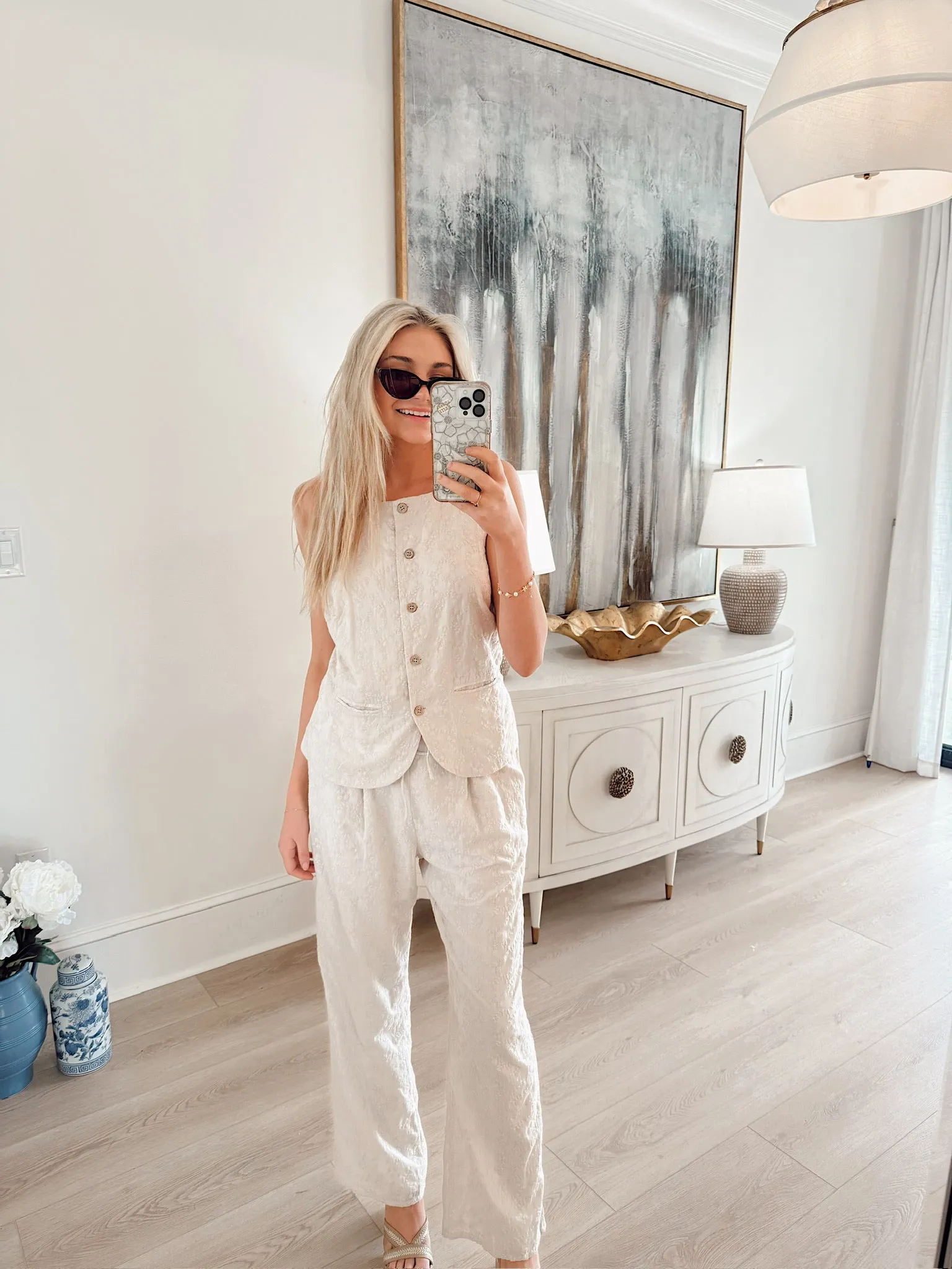 Summer Night Eyelet Pants sold by Bella Rose boutique product image thumbnail 4