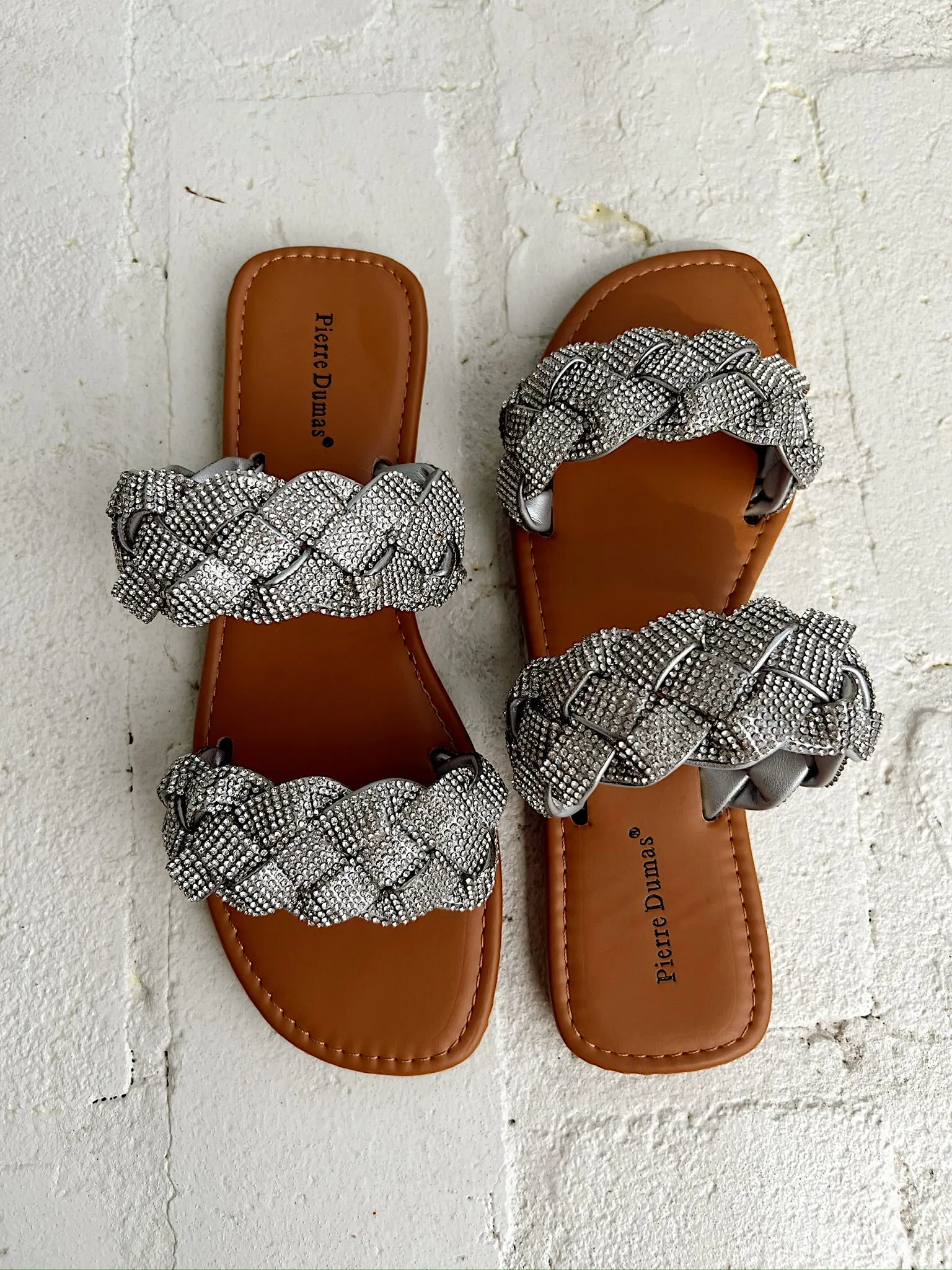 Puttin' On The Ritz Rhinestone Sandal sold by Bella Rose boutique product image thumbnail 4