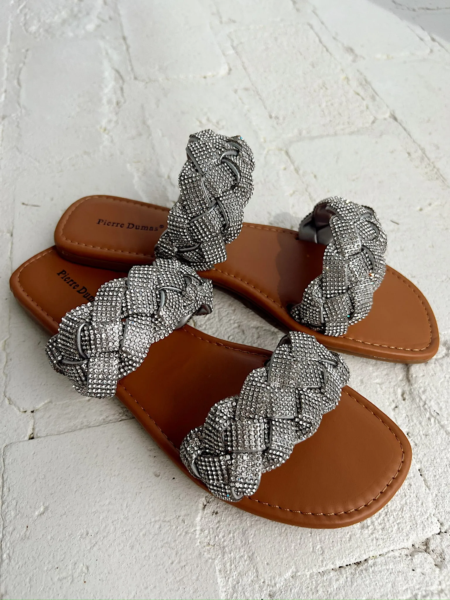 Puttin' On The Ritz Rhinestone Sandal sold by Bella Rose boutique product image thumbnail 3