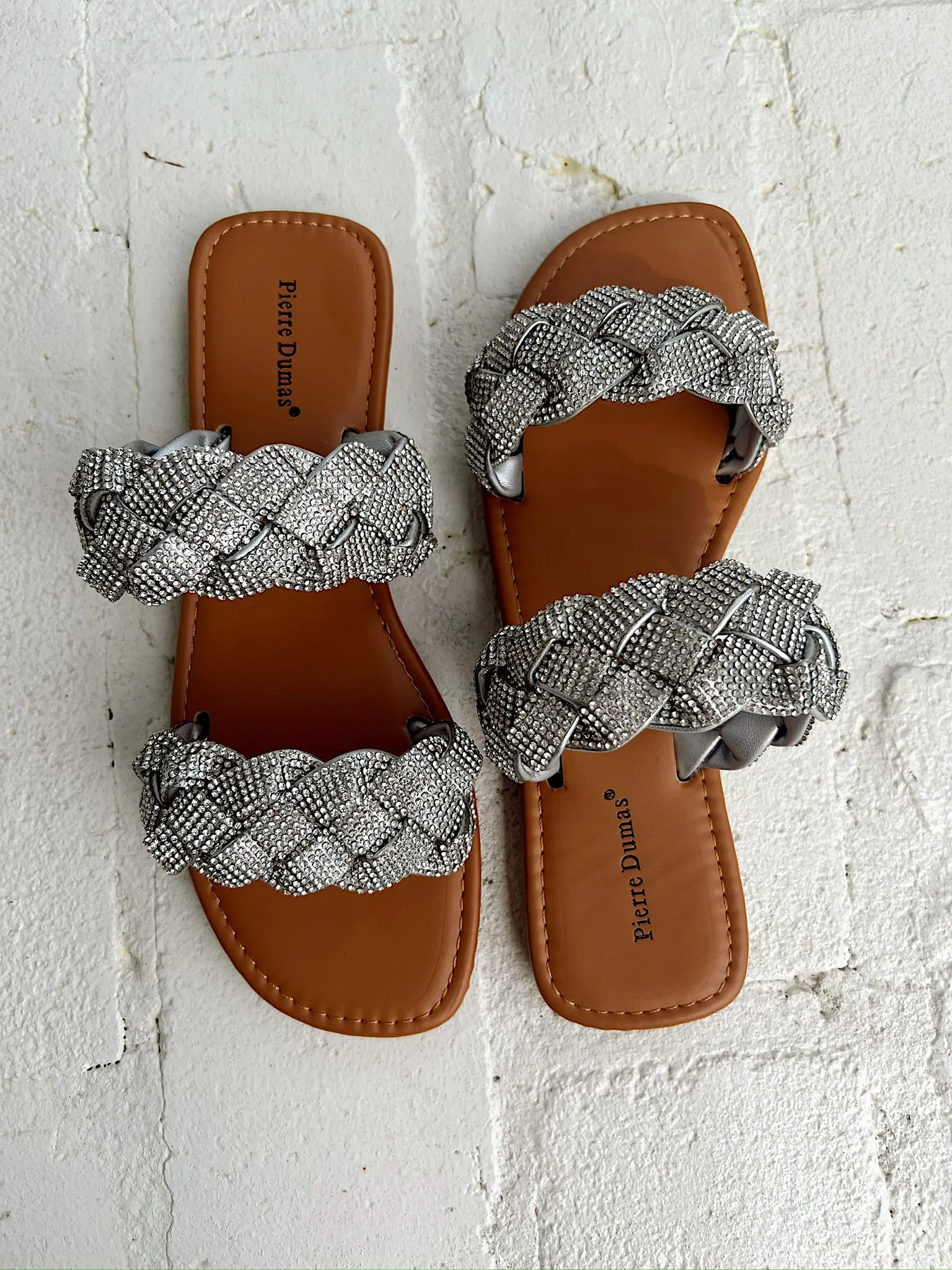 Puttin' On The Ritz Rhinestone Sandal sold by Bella Rose boutique product image thumbnail 2