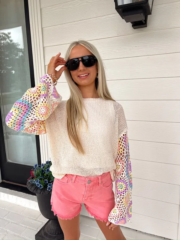 Serenely Sweet Sweater sold by Bella Rose boutique