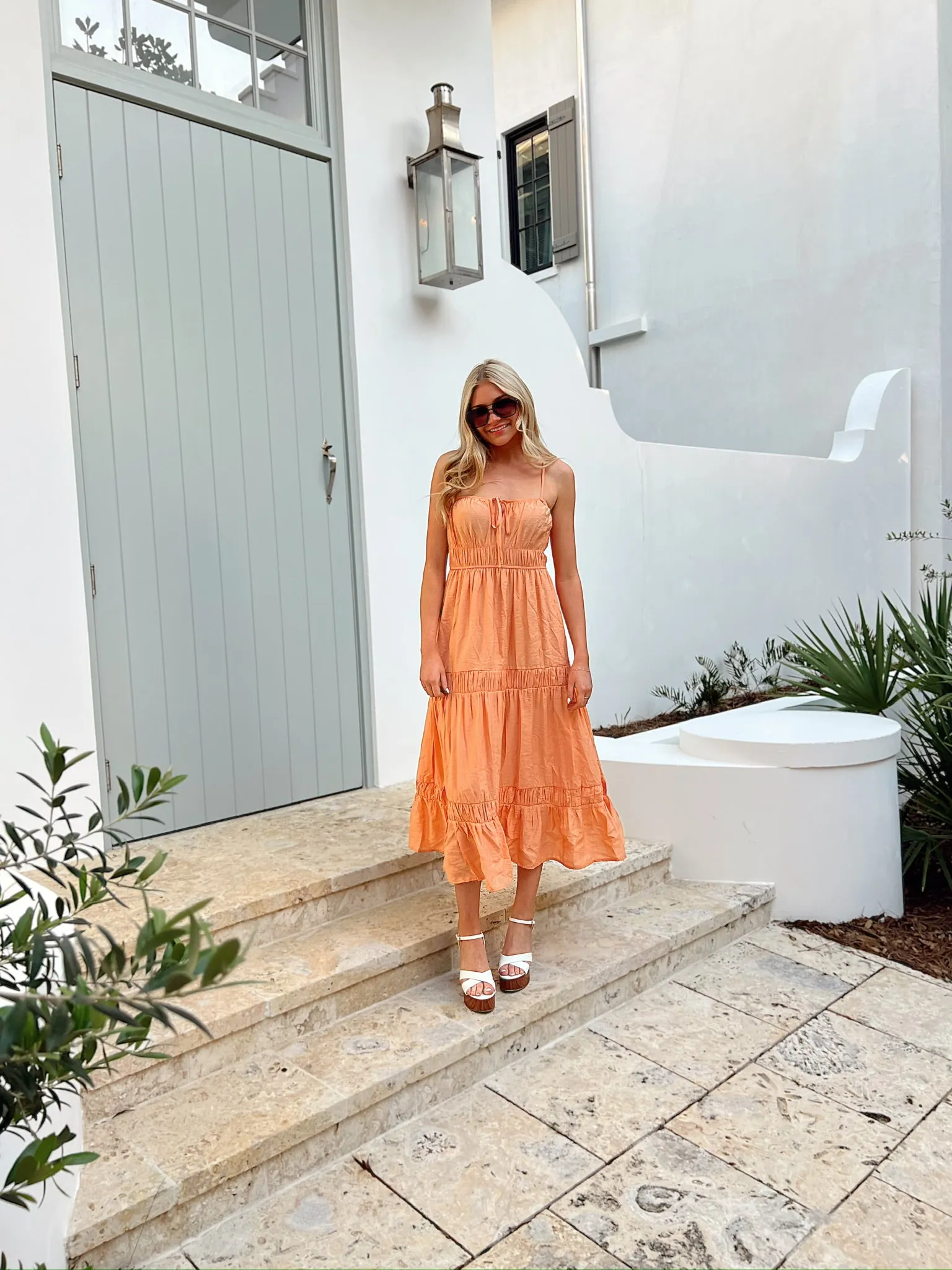 Soft Breezes Midi Dress sold by Bella Rose boutique product image thumbnail 3