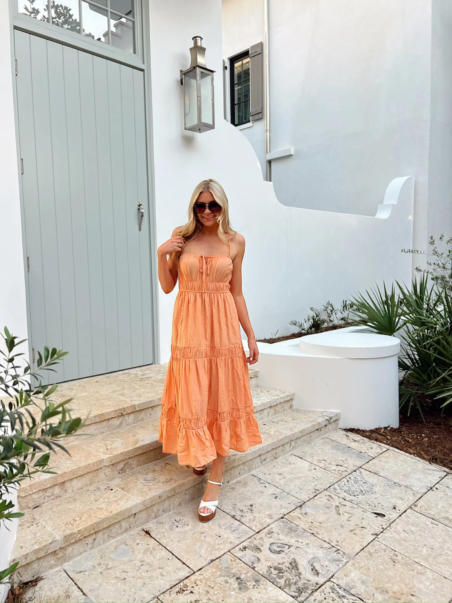 Soft Breezes Midi Dress sold by Bella Rose boutique product image thumbnail 5