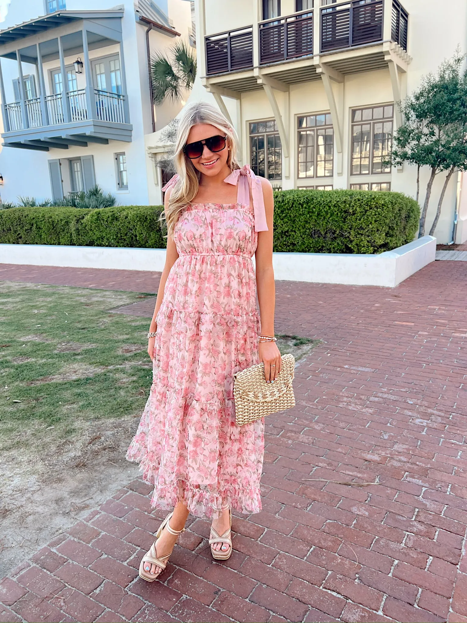 Remembering Spring Floral Maxi Dress sold by Bella Rose boutique product image thumbnail 5