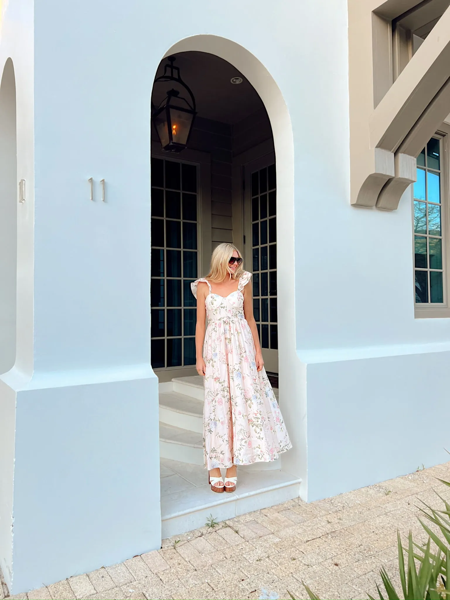 A Beautiful Feeling Floral Maxi Dress sold by Bella Rose boutique product image thumbnail 3