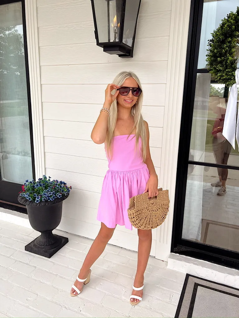 Letting It Go Strapless Mini Dress sold by Bella Rose boutique product image thumbnail 3