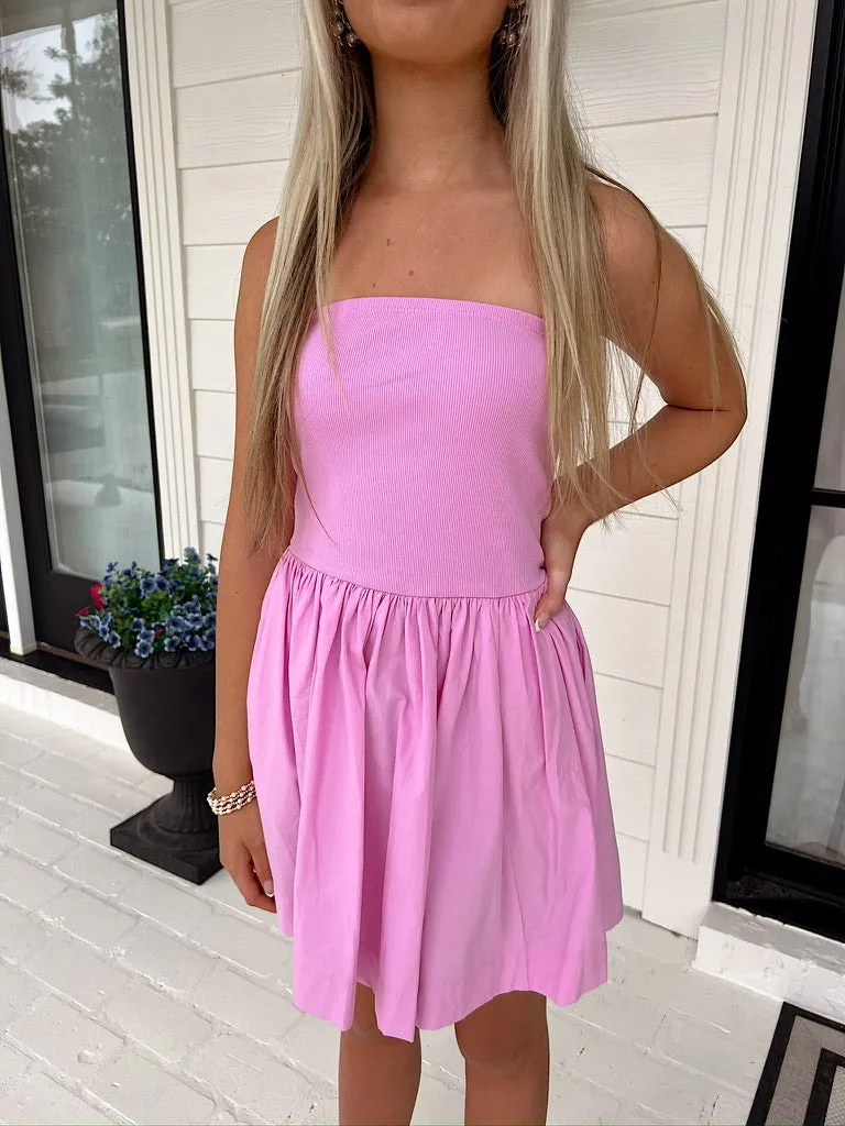 Letting It Go Strapless Mini Dress sold by Bella Rose boutique product image thumbnail 5