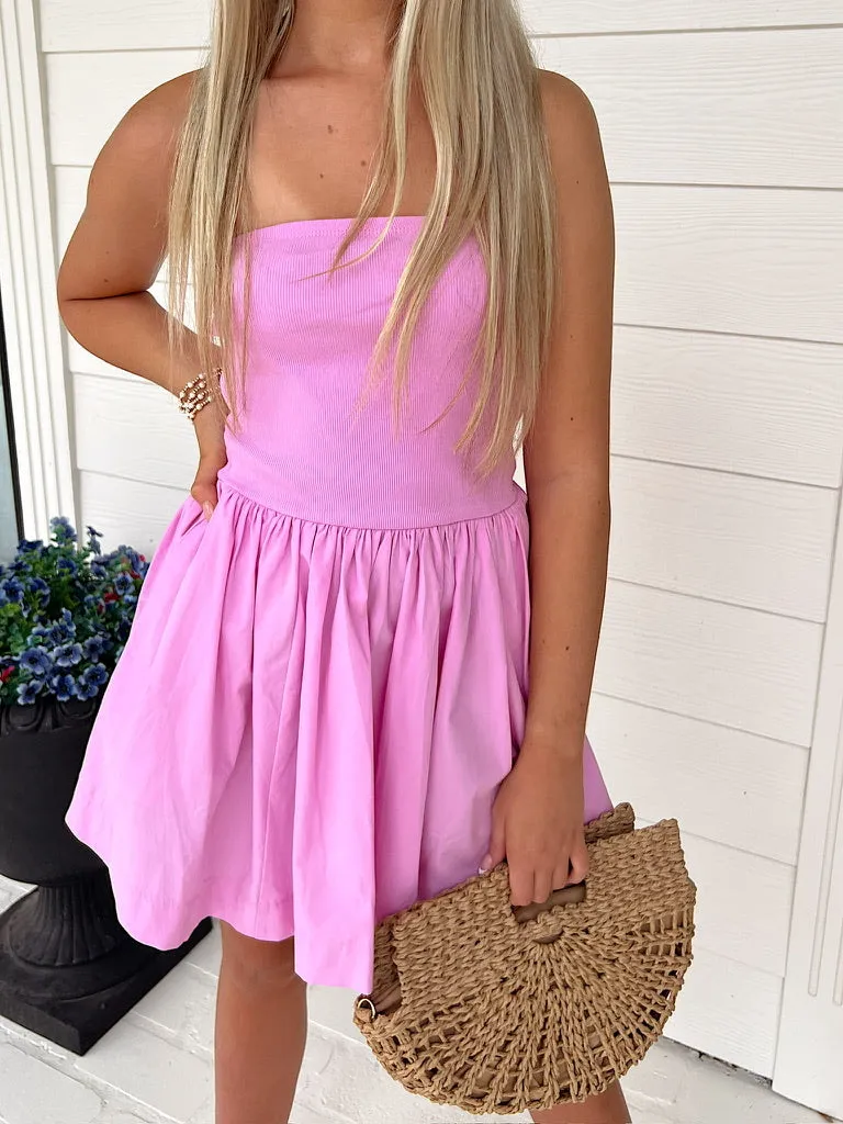 Letting It Go Strapless Mini Dress sold by Bella Rose boutique product image thumbnail 2