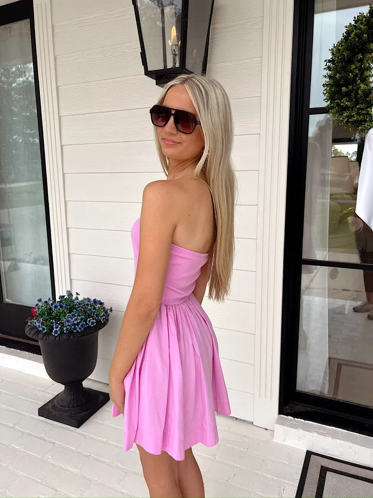 Letting It Go Strapless Mini Dress sold by Bella Rose boutique product image thumbnail 4