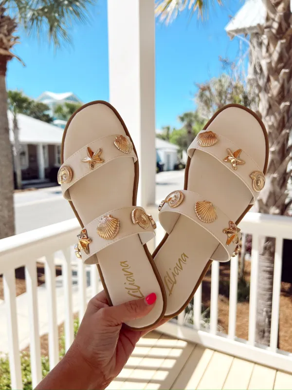 Seaside Vacation Sandals sold by Bella Rose boutique