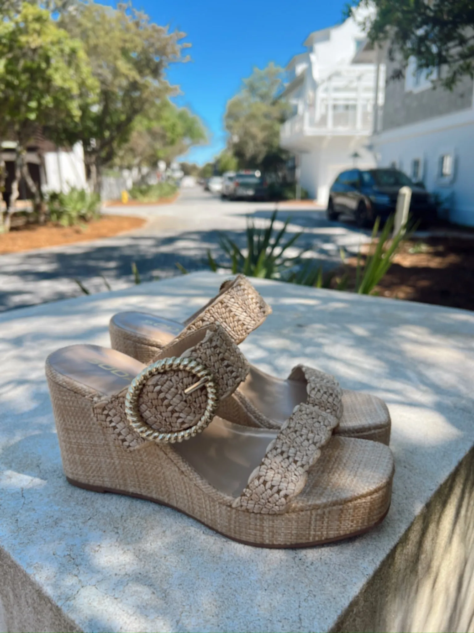 Cute But Complicated Platform Wedges sold by Bella Rose boutique product image thumbnail 2