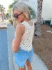 Simply Content Denim Shorts sold by Bella Rose boutique