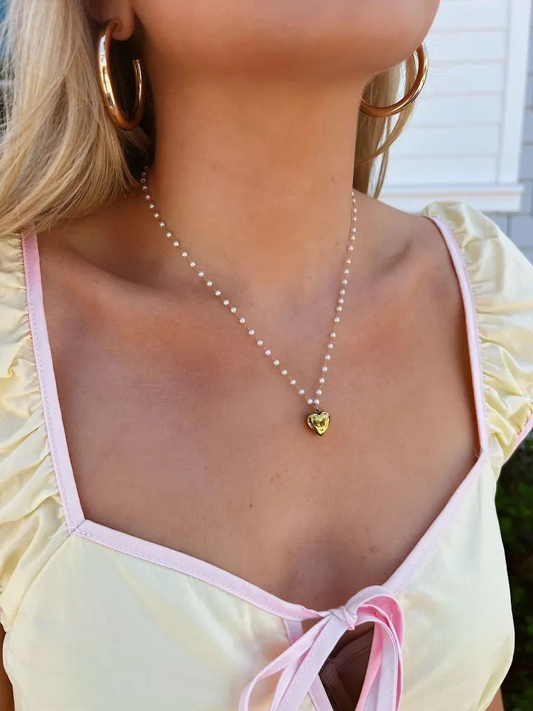 Infinite Romance Pearl Necklace sold by Bella Rose boutique product image thumbnail 2