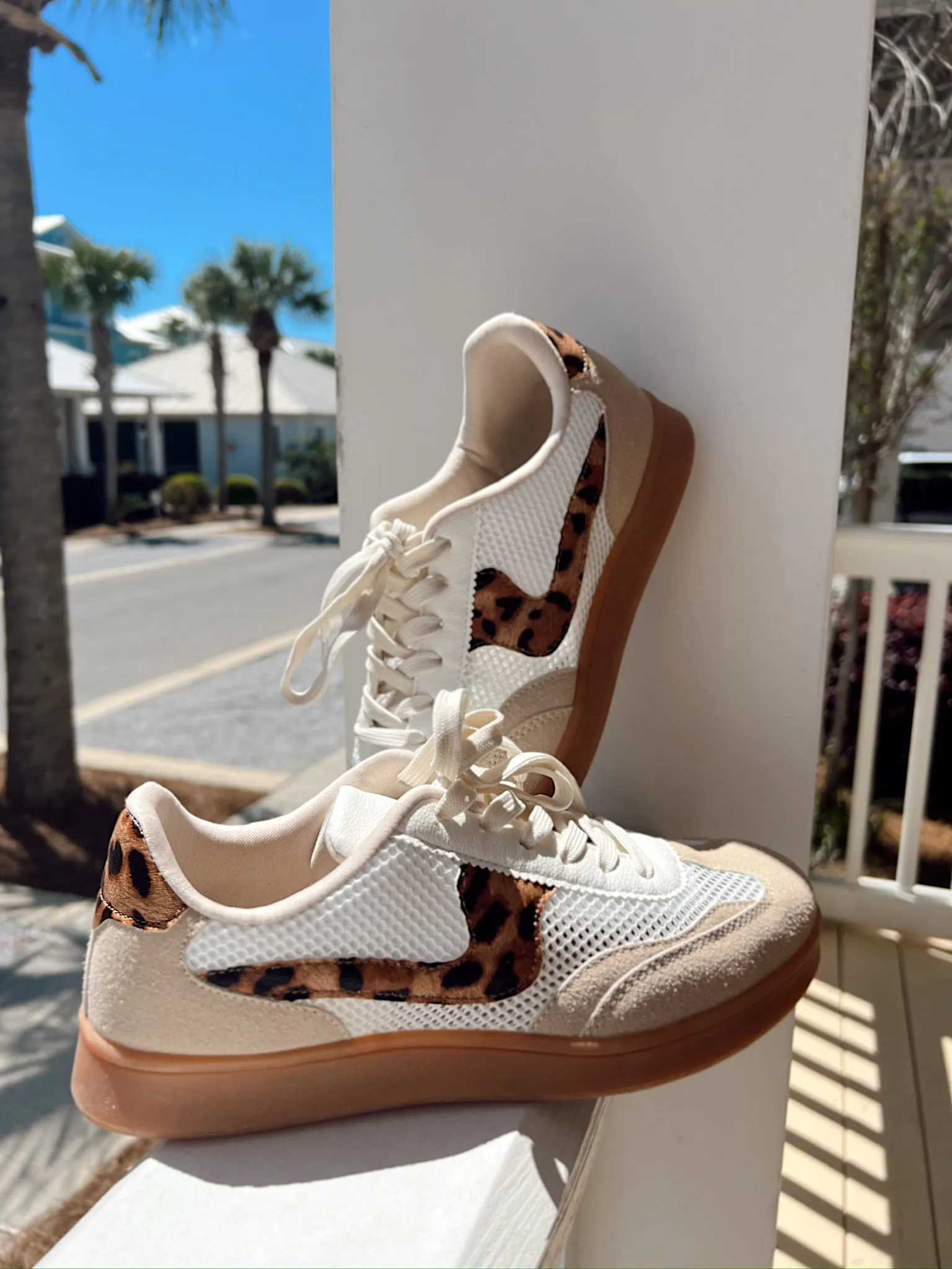 Catch Me If You Can Leopard Sneakers sold by Bella Rose boutique product image thumbnail 3