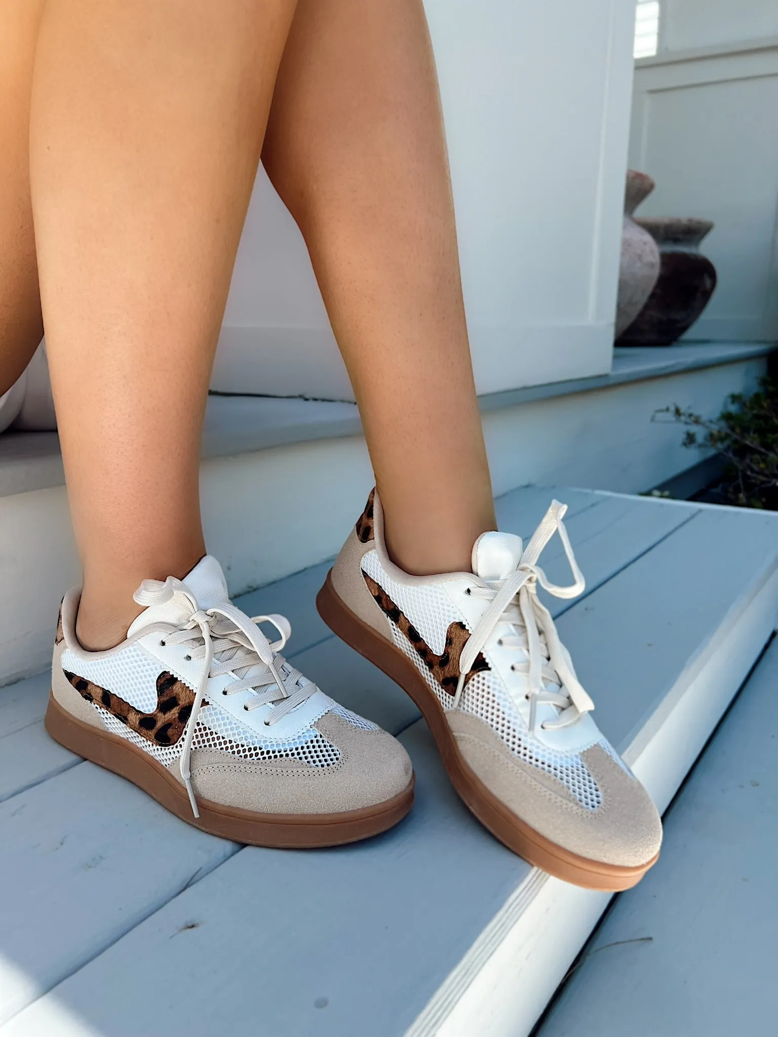 Catch Me If You Can Leopard Sneakers sold by Bella Rose boutique product image thumbnail 4