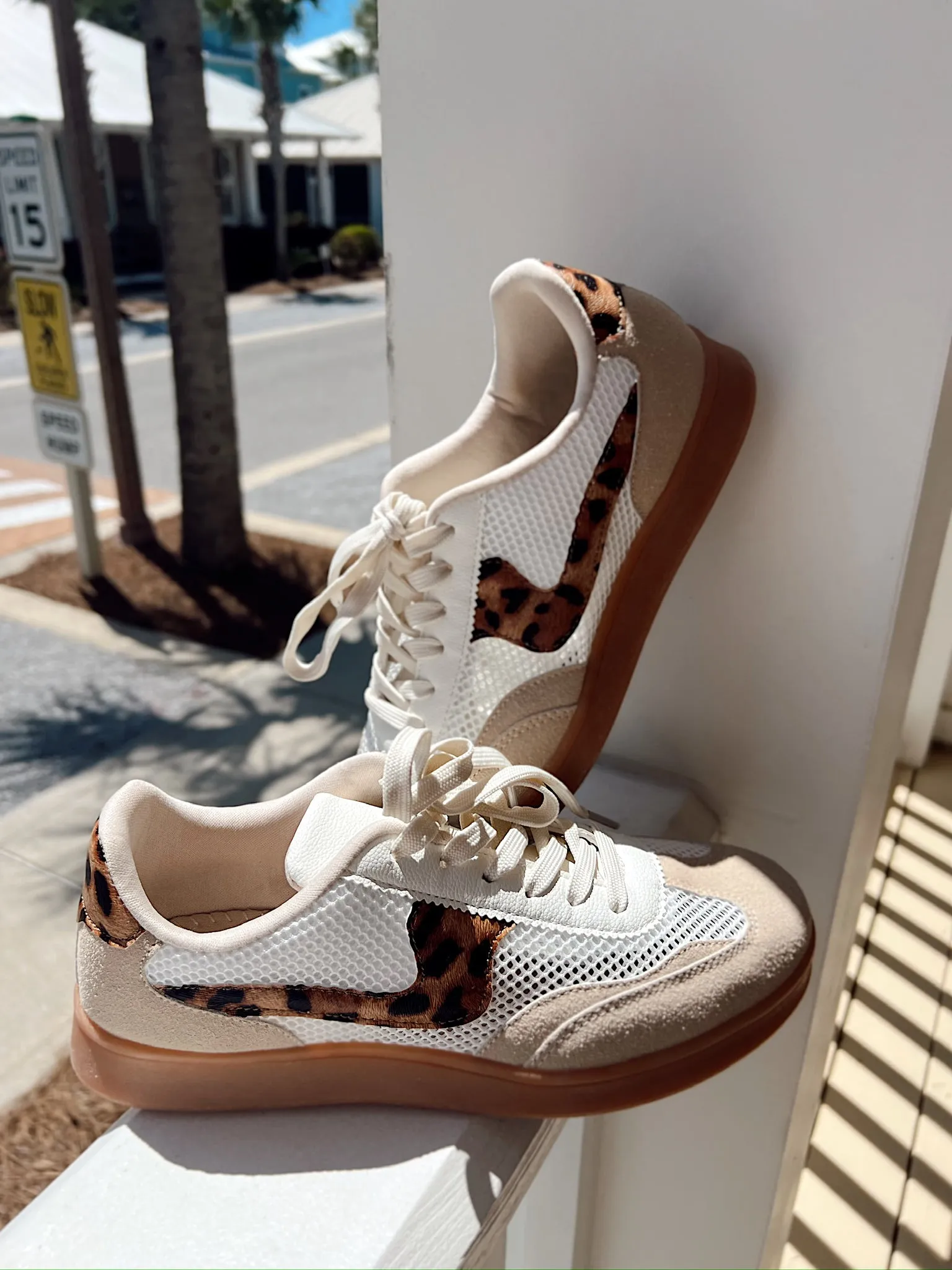 Catch Me If You Can Leopard Sneakers sold by Bella Rose boutique product image thumbnail 2