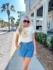 Sunny Theme High Rise Skort sold by Bella Rose boutique