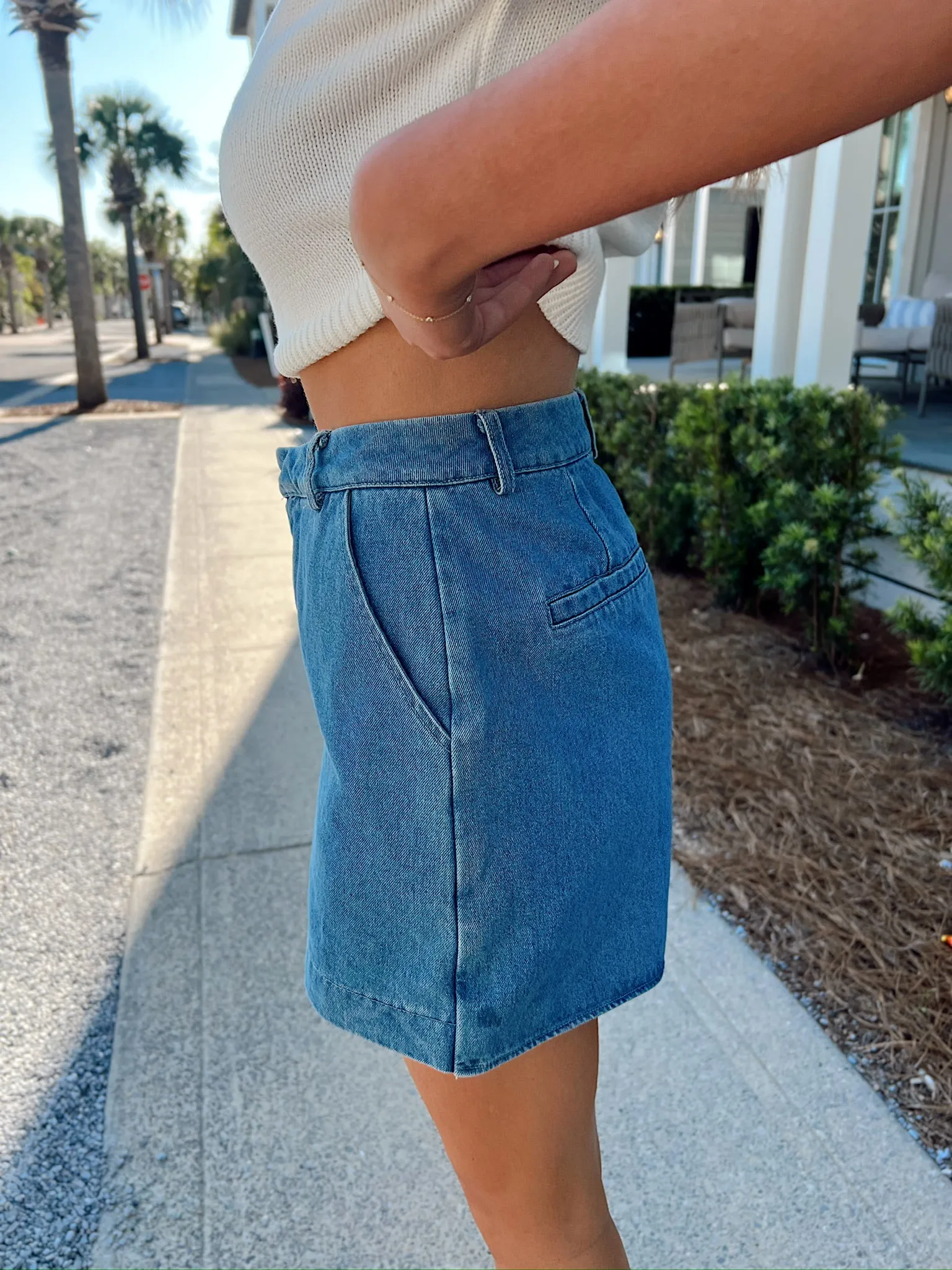 Sunny Theme High Rise Skort sold by Bella Rose boutique product image thumbnail 5