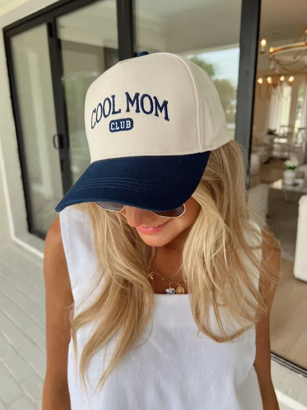 "Cool Mom Club" Trucker Hat sold by Bella Rose boutique