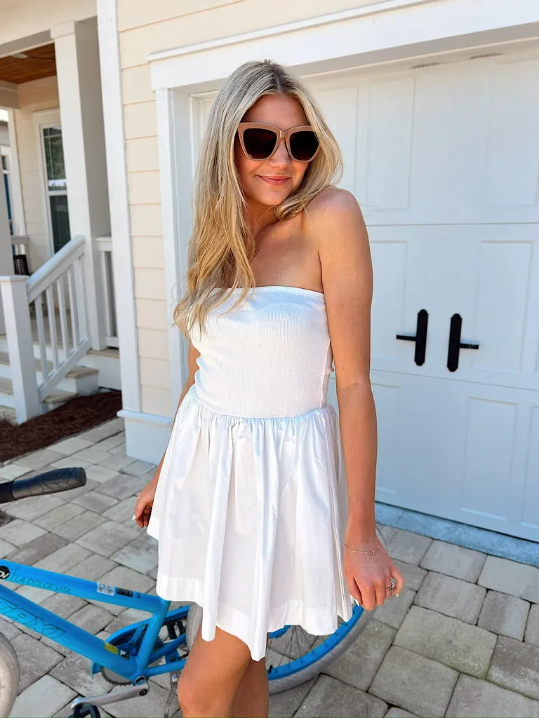 Letting It Go Strapless Mini Dress sold by Bella Rose boutique product image thumbnail 3