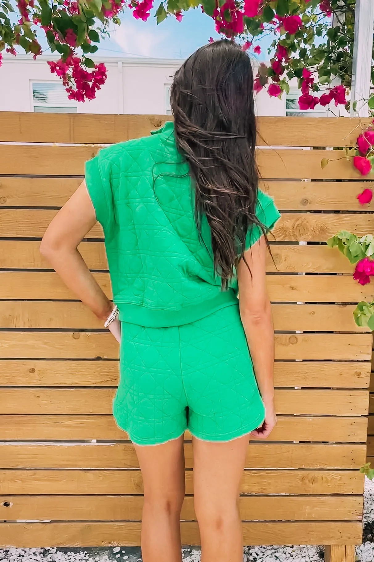 Lost In Your Thoughts Quilted Top sold by Bella Rose boutique product image thumbnail 4