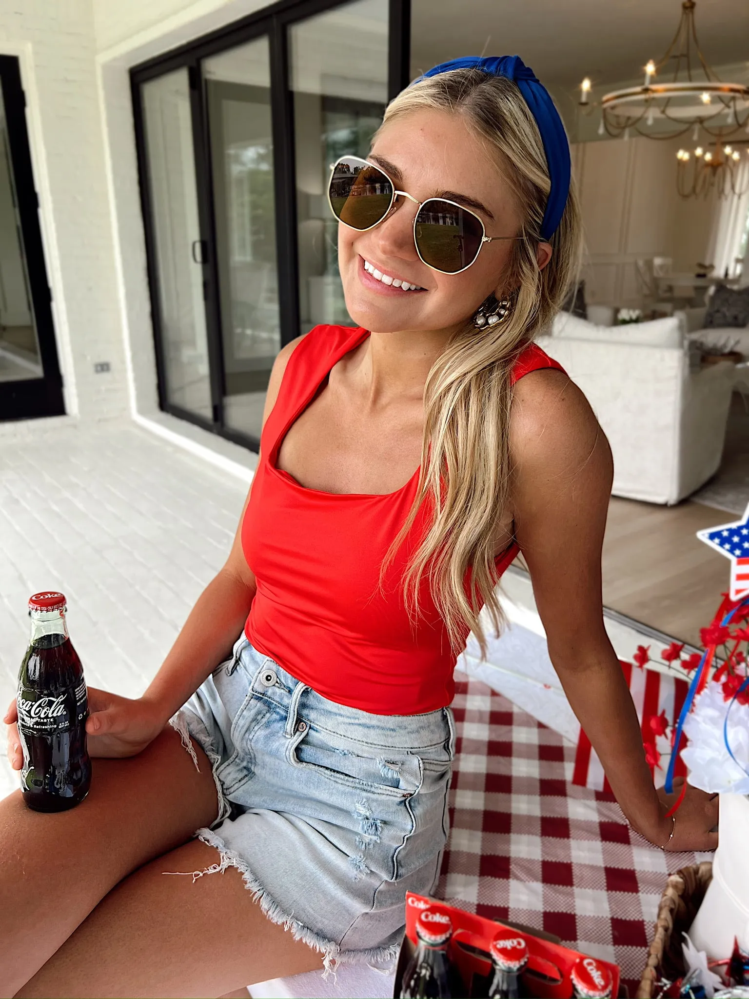 Totally Hooked Sleeveless Bodysuit sold by Bella Rose boutique product image thumbnail 4