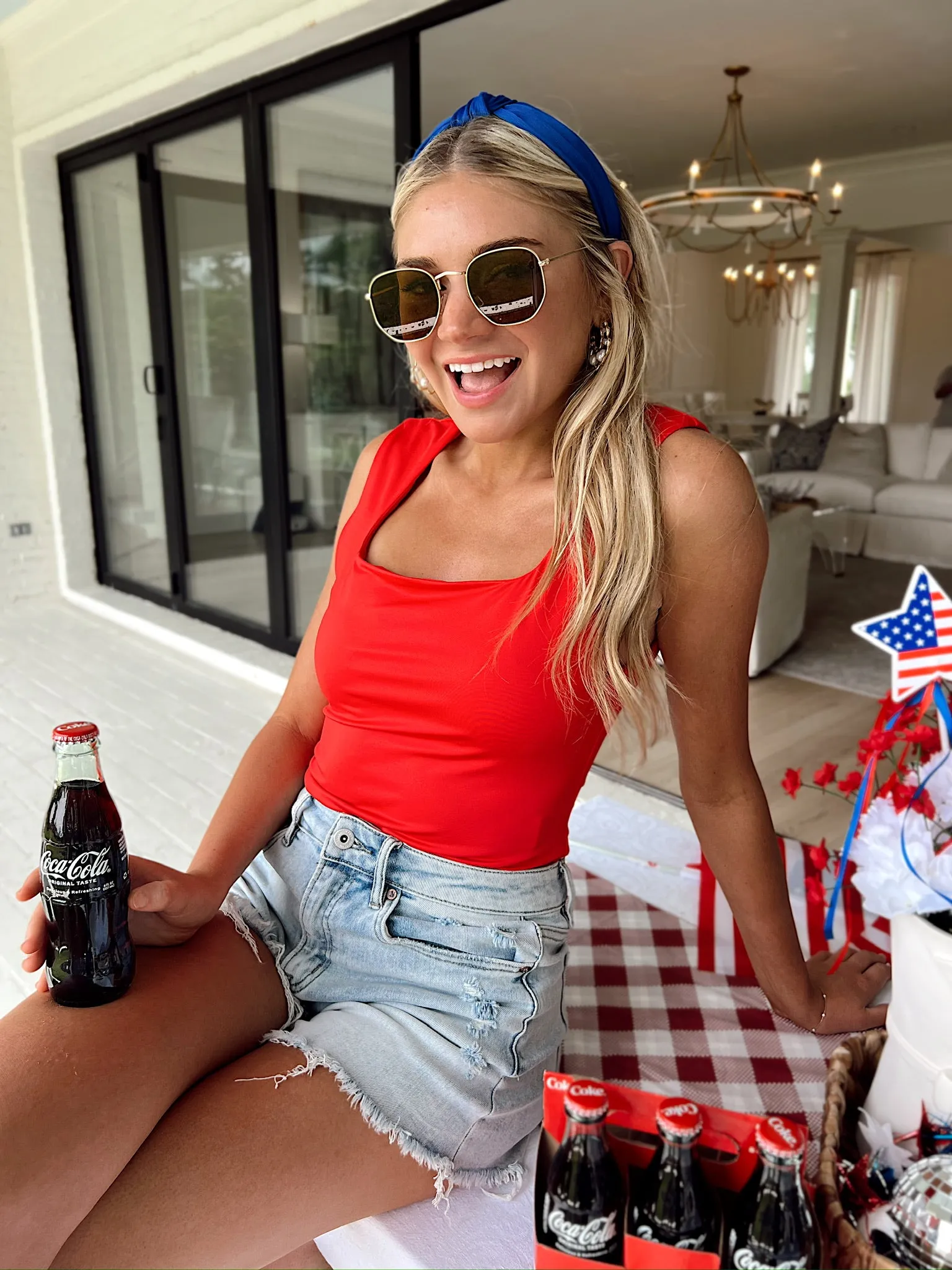 Totally Hooked Sleeveless Bodysuit sold by Bella Rose boutique product image thumbnail 5