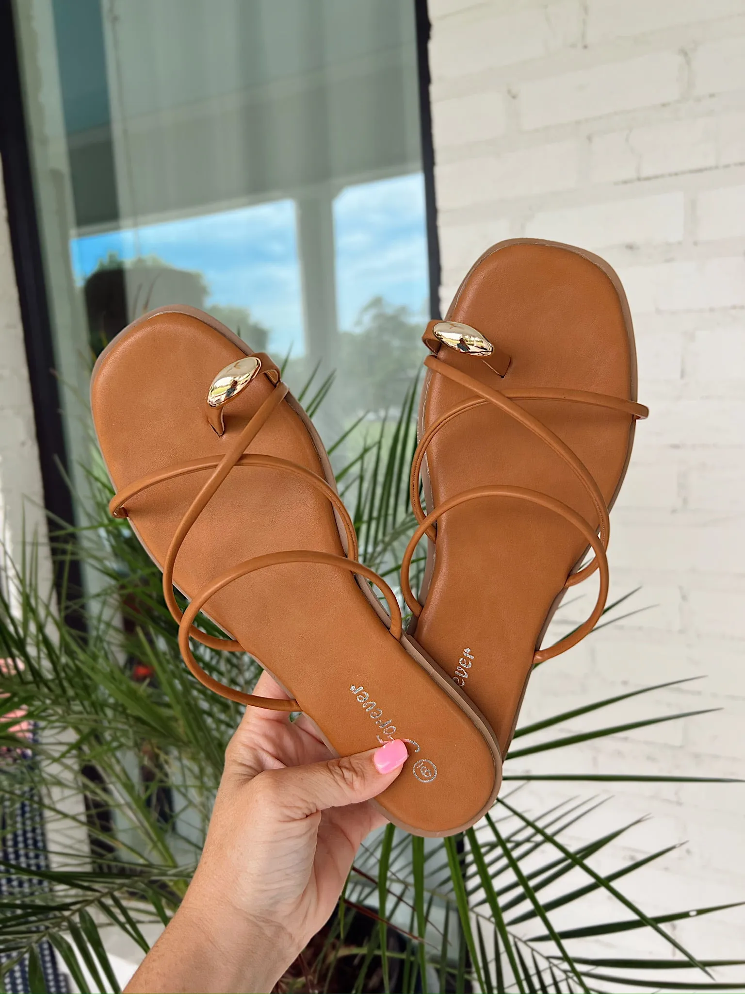 Stepping Into Summer Strappy Sandal sold by Bella Rose boutique product image thumbnail 2