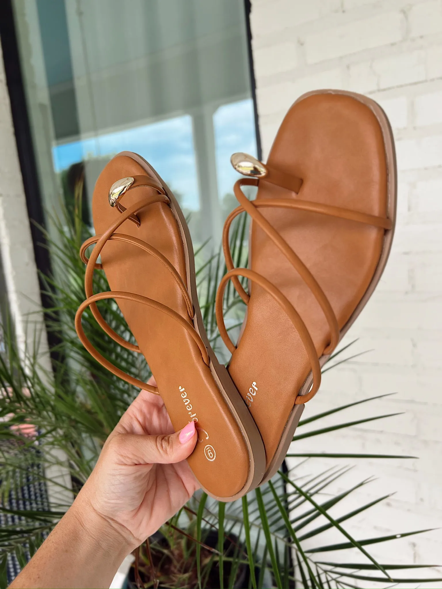 Stepping Into Summer Strappy Sandal sold by Bella Rose boutique product image thumbnail 3