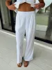 Workflow Edge Linen Pants sold by Bella Rose boutique