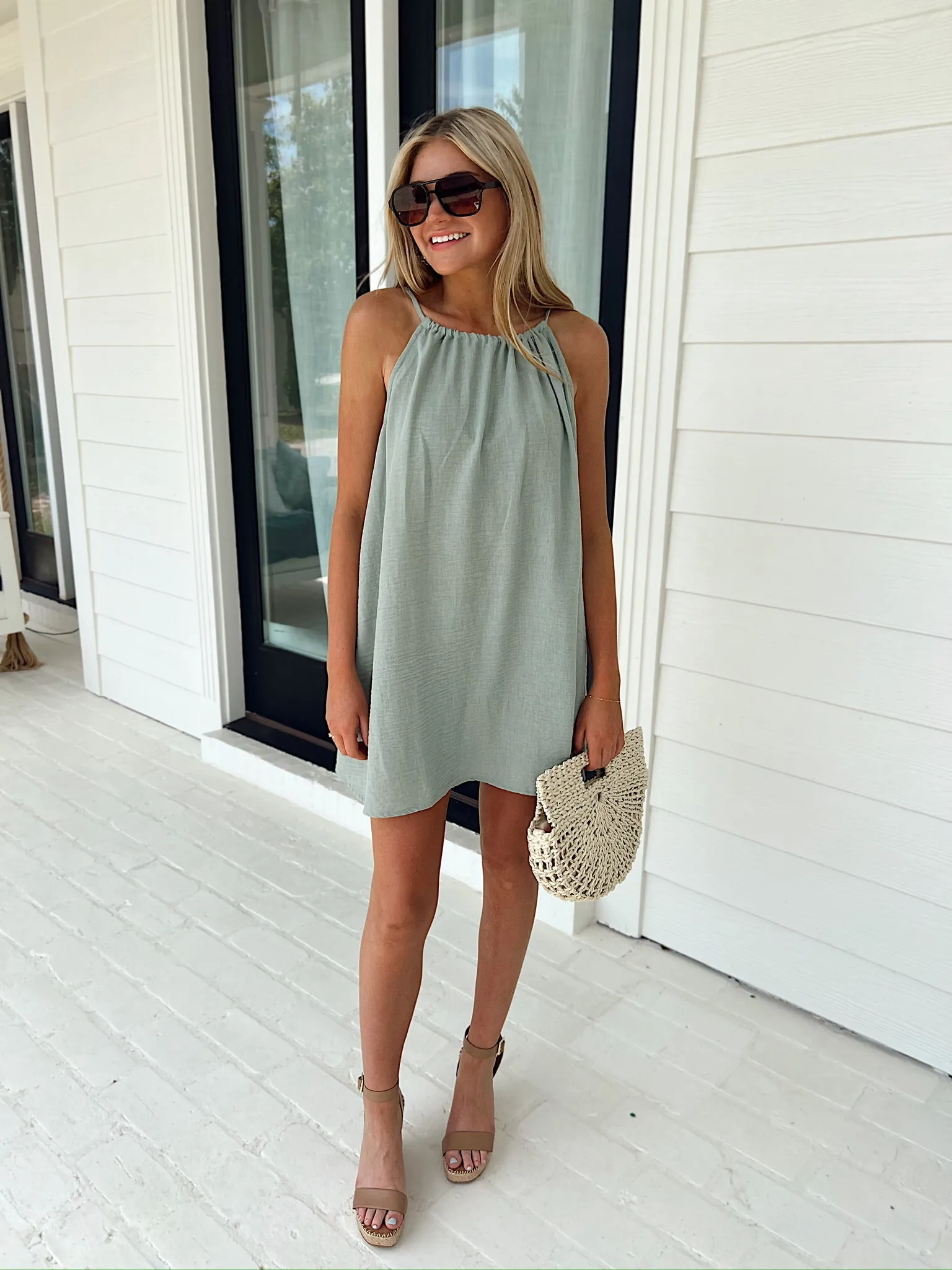 A Picnic Under The Sun Mini Dress sold by Bella Rose boutique product image thumbnail 4