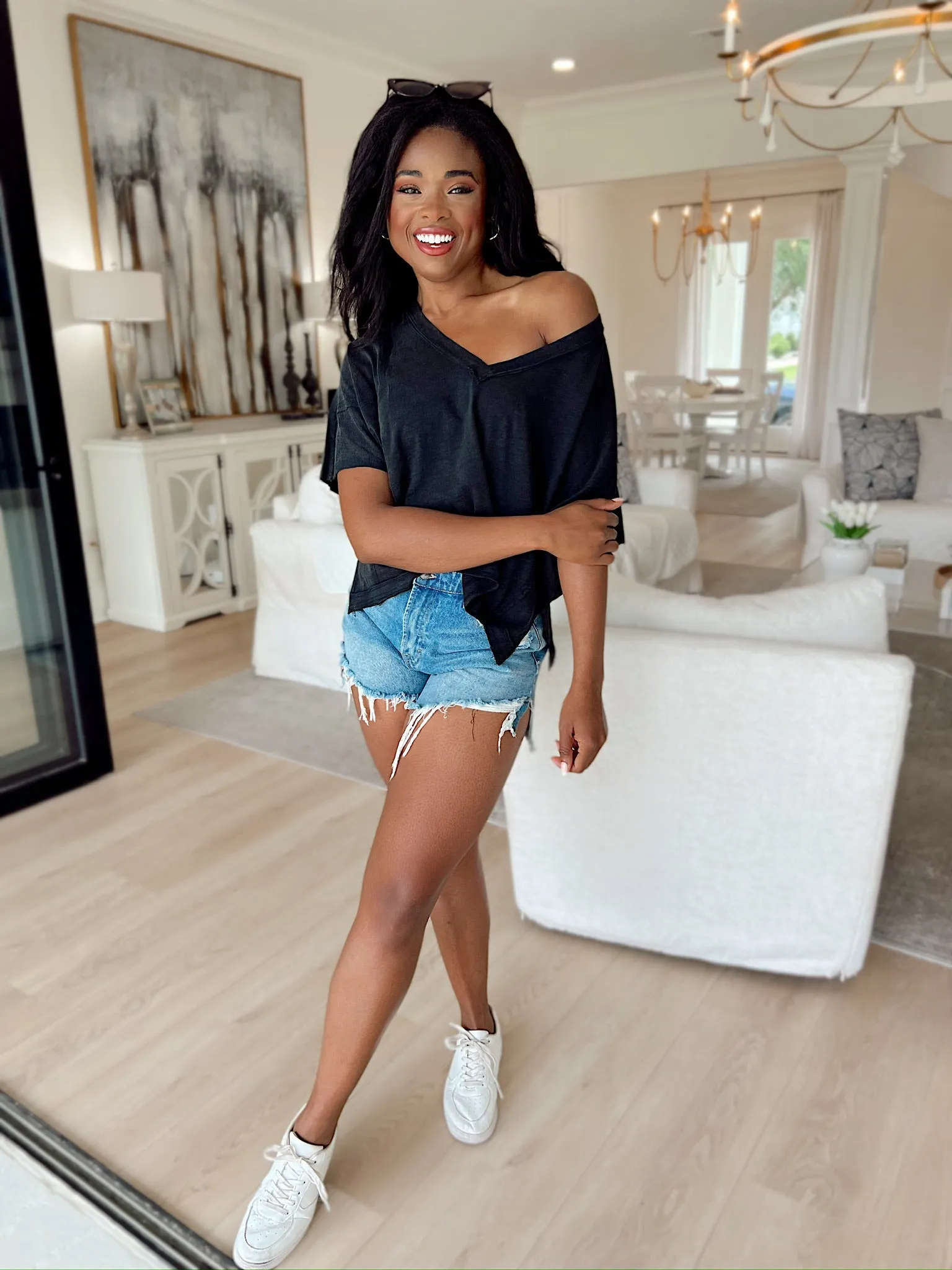 The Essential Look Oversized Top sold by Bella Rose boutique product image thumbnail 5