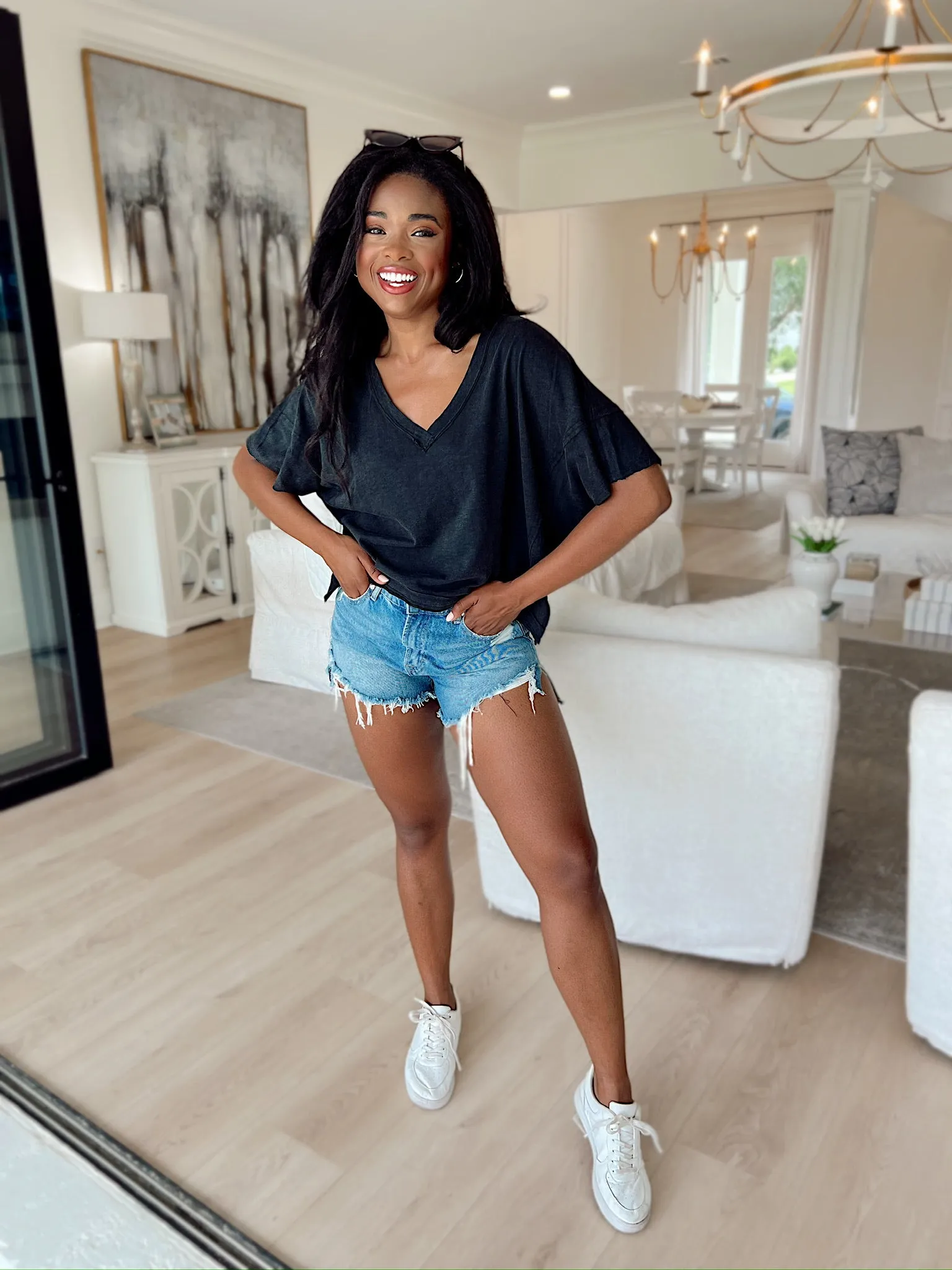 The Essential Look Oversized Top sold by Bella Rose boutique product image thumbnail 4