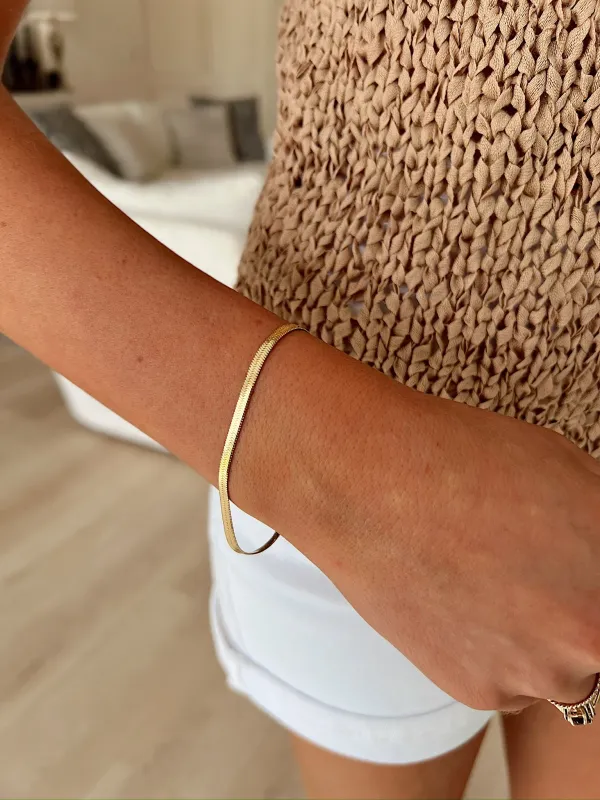 Better Basic Snake Bracelet sold by Bella Rose boutique