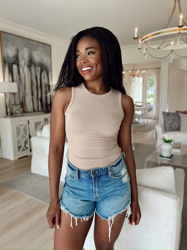 Weeks Without You Ribbed Bodysuit sold by Bella Rose boutique