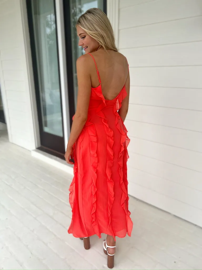 Alluring Interest Midi Dress sold by Bella Rose boutique product image thumbnail 4