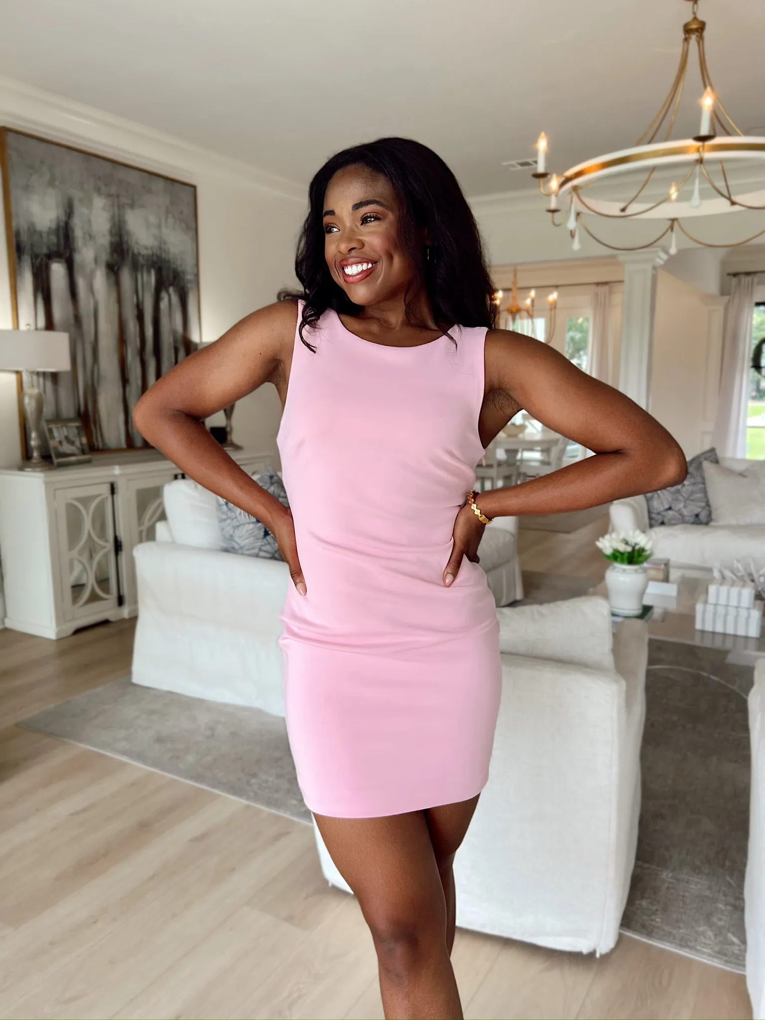 Perfectly Flirtatious Bodycon Mini Dress sold by Bella Rose boutique product image thumbnail 2